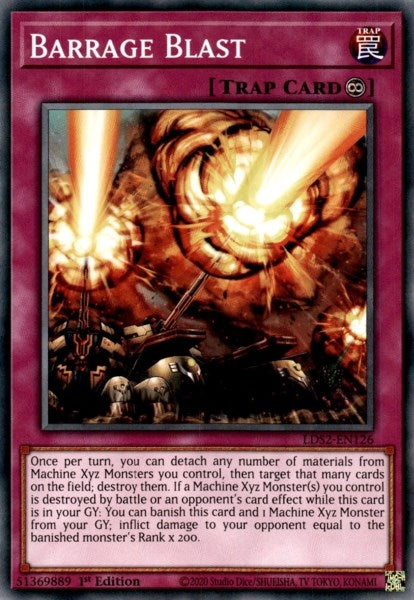 Image for Barrage Blast (Legendary Duelists: Season 2) (LDS2-EN126) - YuGiOh