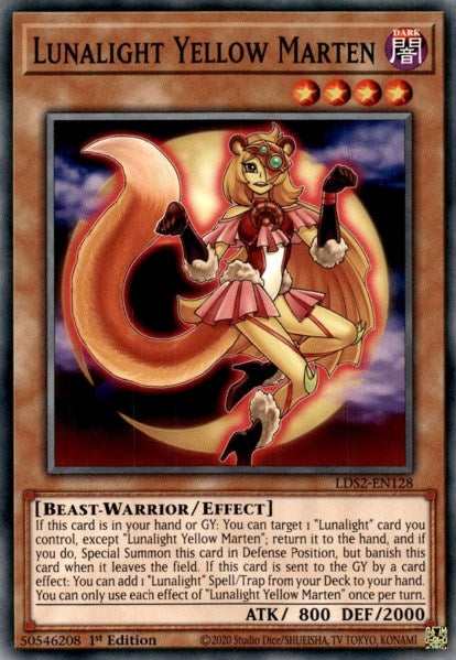 Image for Lunalight Yellow Marten (Legendary Duelists: Season 2) (LDS2-EN128) - YuGiOh