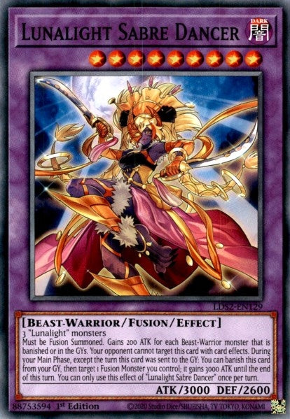 Image for Lunalight Sabre Dancer (Legendary Duelists: Season 2) (LDS2-EN129) - YuGiOh