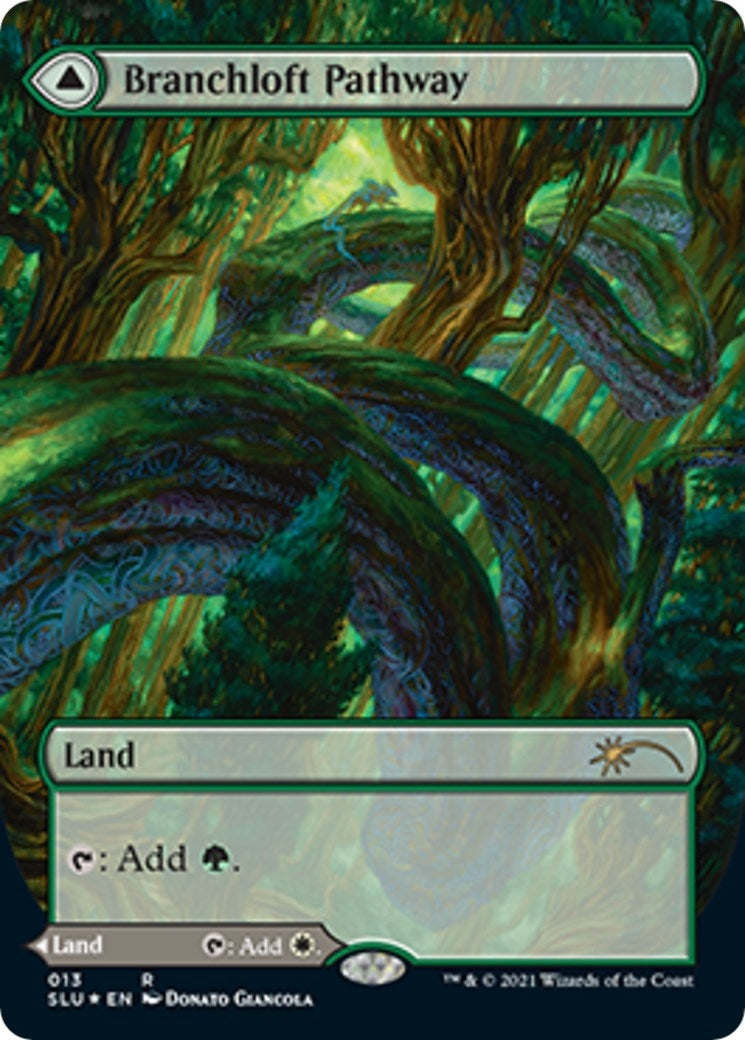 Image for Branchloft Pathway (Borderless) (Secret Lair Series) (13) - Magic: The Gathering
