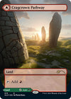 Image for Cragcrown Pathway (Borderless) (Secret Lair Series) (16) - Magic: The Gathering