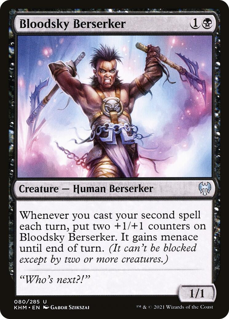 Image for Bloodsky Berserker (Kaldheim) (80) - Magic: The Gathering