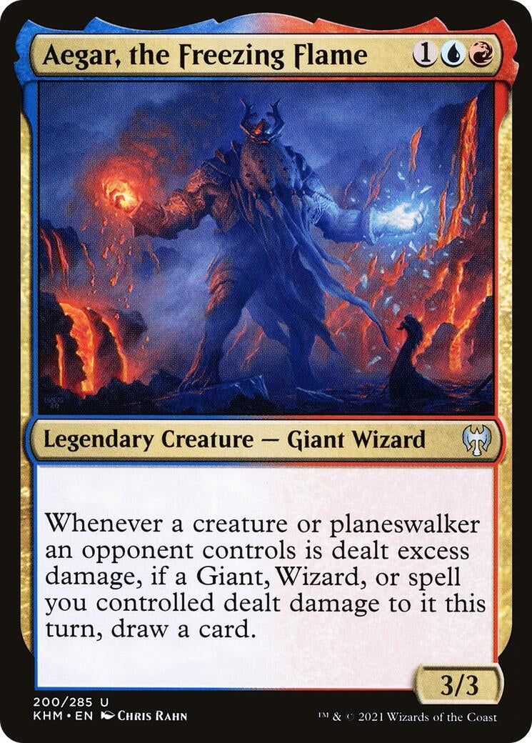 Image for Aegar, the Freezing Flame (Kaldheim) (200) - Magic: The Gathering