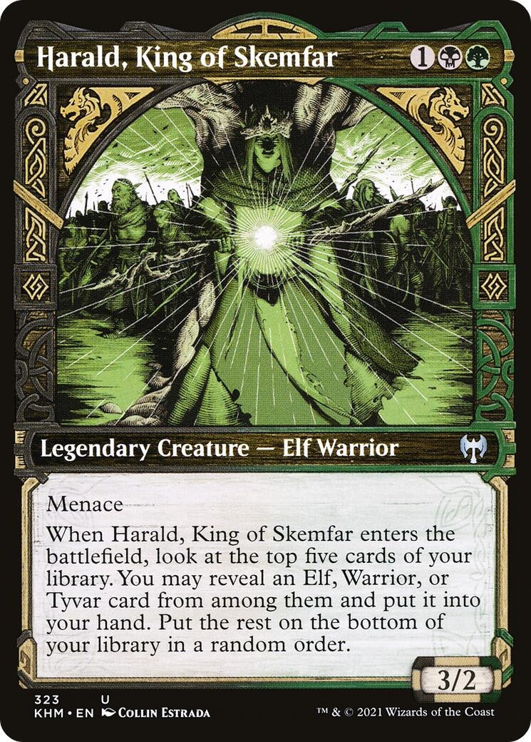 Image for Harald, King of Skemfar (Showcase) (Kaldheim) (323) - Magic: The Gathering