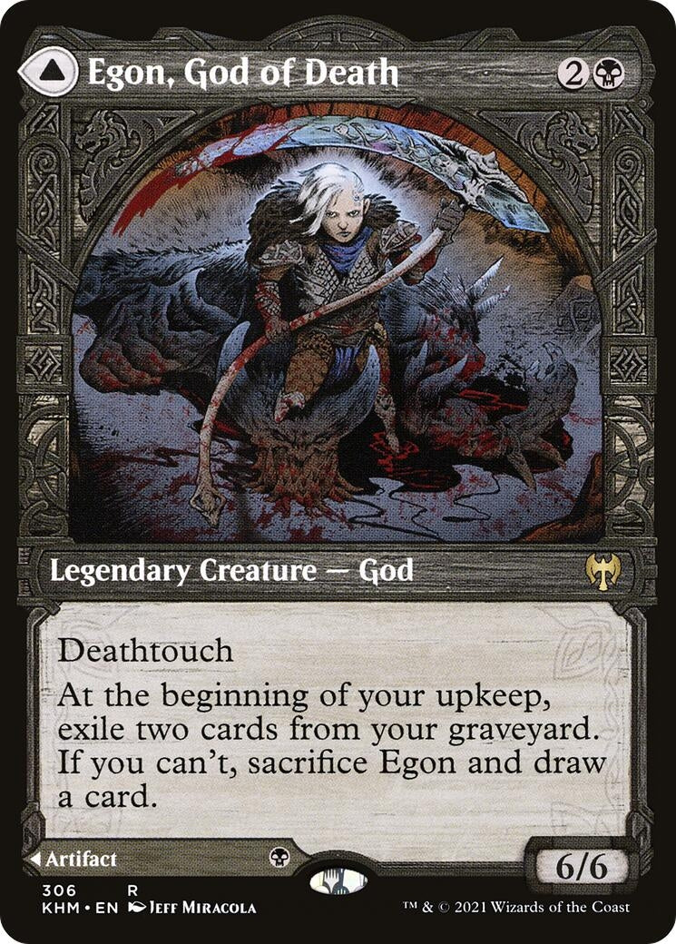Image for Egon, God of Death (Showcase) (Kaldheim) (306) - Magic: The Gathering