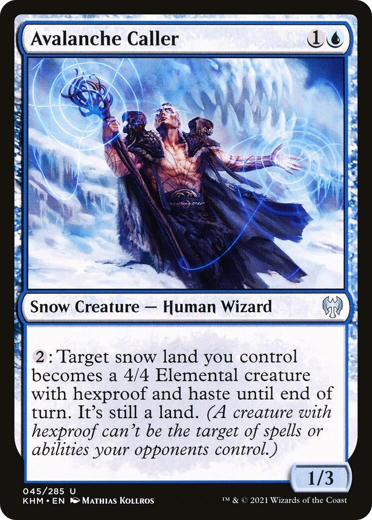 Image for Avalanche Caller (Kaldheim) (45) - Magic: The Gathering