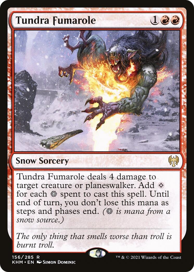 Image for Tundra Fumarole (Kaldheim) (156) - Magic: The Gathering