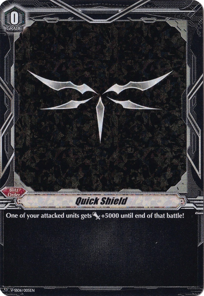 Image for Quick Shield (RRR Foil) (V-SS06: Valiant Sanctuary) (V-SS06/005EN) - Cardfight Vanguard