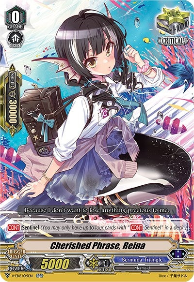 Image for Cherished Phrase, Reina (V-EB15: Twinkle Melody) (V-EB15/019EN) - Cardfight Vanguard