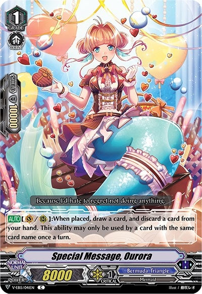 Image for Special Message, Ourora (V-EB15: Twinkle Melody) (V-EB15/041EN) - Cardfight Vanguard
