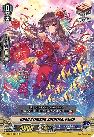 Image for Deep Crimson Surprise, Fayle (V-EB15: Twinkle Melody) (V-EB15/049EN) - Cardfight Vanguard