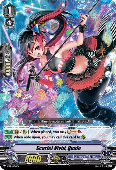 Image for Scarlet Vivid, Quale (V Promo Cards) (V-PR/0176EN) - Cardfight Vanguard