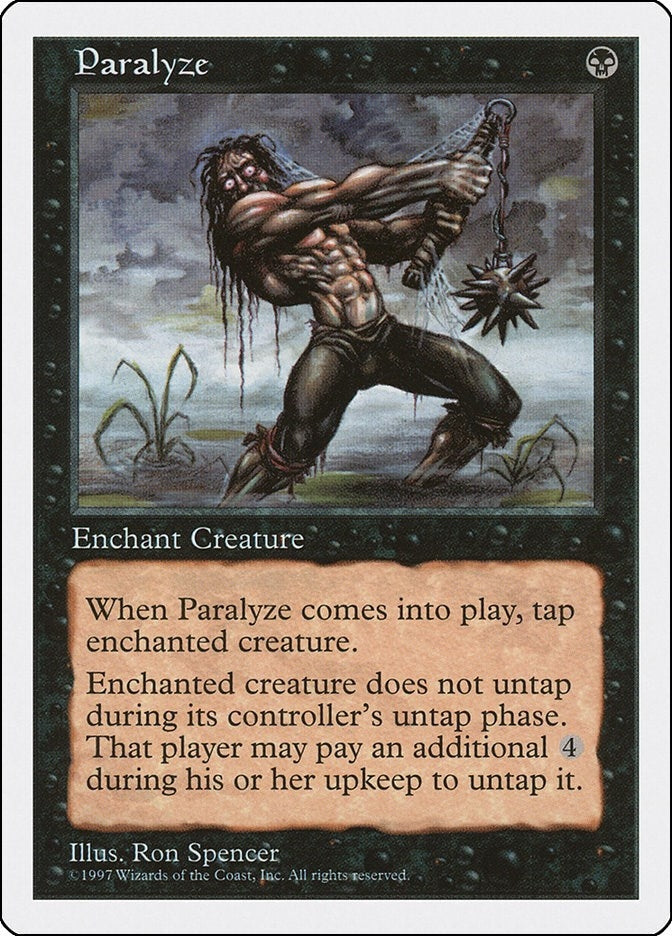 Image for Paralyze (Fifth Edition) - Magic: The Gathering