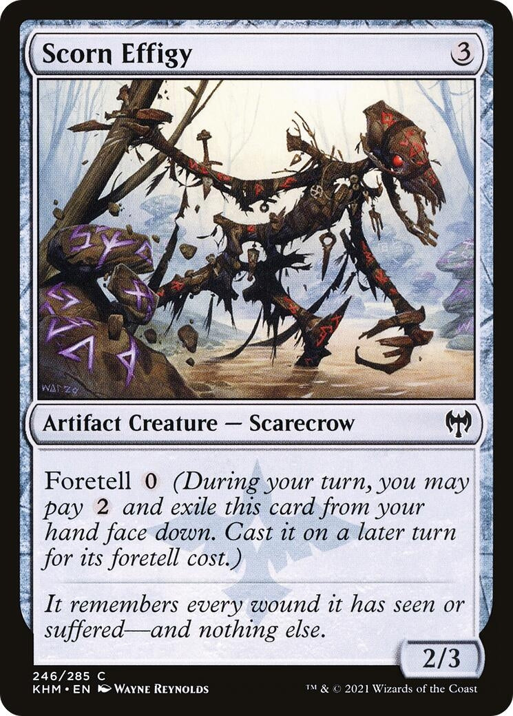Image for Scorn Effigy (Kaldheim) (246) - Magic: The Gathering