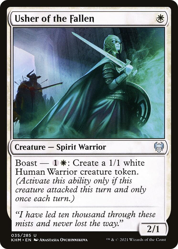 Image for Usher of the Fallen (Kaldheim) (35) - Magic: The Gathering