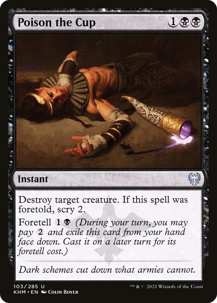 Image for Poison the Cup (Kaldheim) (103) - Magic: The Gathering