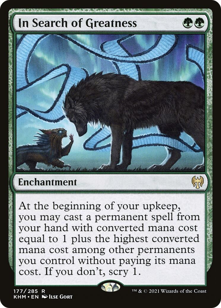 Image for In Search of Greatness (Kaldheim) (177) - Magic: The Gathering