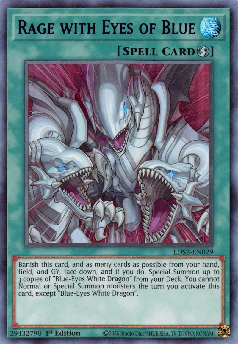 Image for Rage with Eyes of Blue (Blue) (Legendary Duelists: Season 2) (LDS2-EN029) - YuGiOh