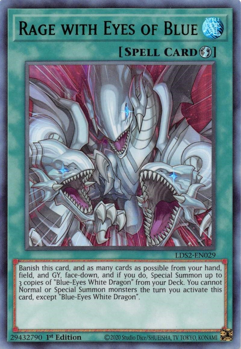 Image for Rage with Eyes of Blue (Green) (Legendary Duelists: Season 2) (LDS2-EN029) - YuGiOh