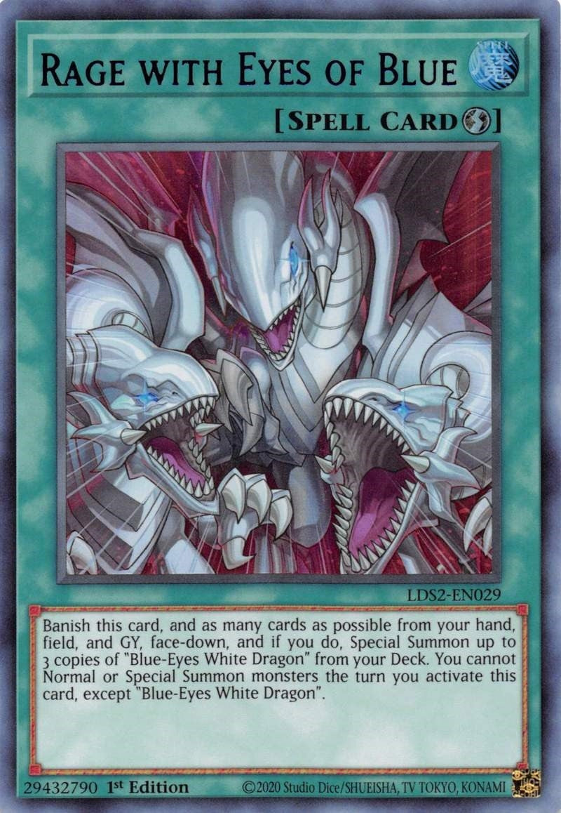 Image for Rage with Eyes of Blue (Purple) (Legendary Duelists: Season 2) (LDS2-EN029) - YuGiOh