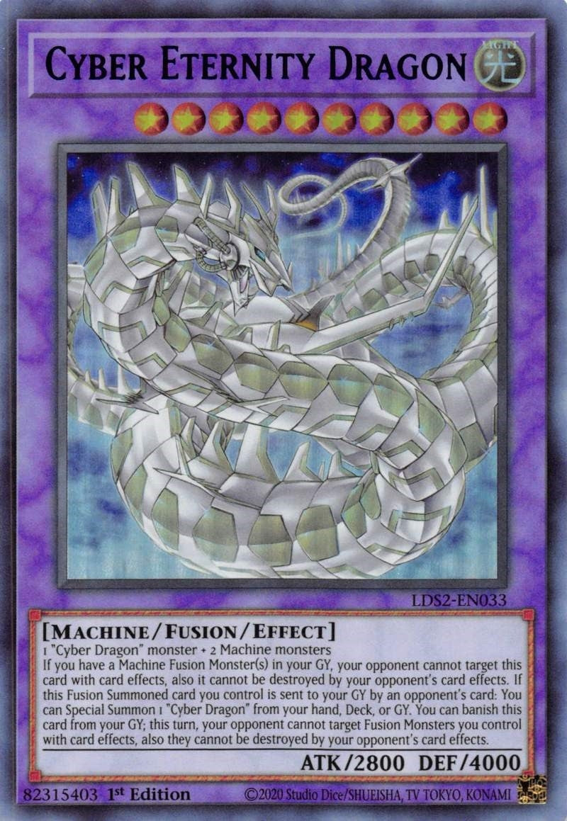 Image for Cyber Eternity Dragon (Purple) (Legendary Duelists: Season 2) (LDS2-EN033) - YuGiOh