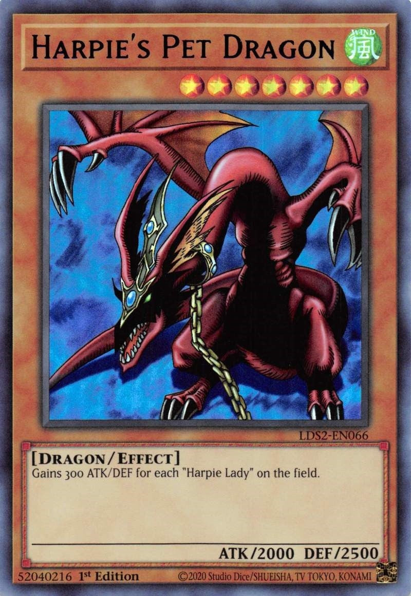 Image for Harpie's Pet Dragon (Blue) (Legendary Duelists: Season 2) (LDS2-EN066) - YuGiOh