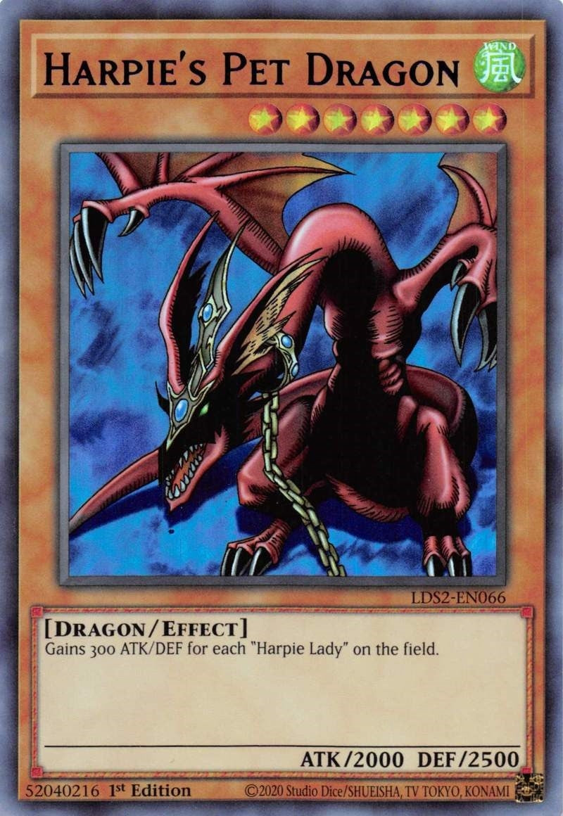 Image for Harpie's Pet Dragon (Purple) (Legendary Duelists: Season 2) (LDS2-EN066) - YuGiOh