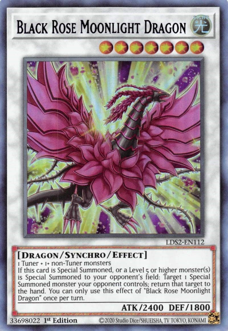 Image for Black Rose Moonlight Dragon (Purple) (Legendary Duelists: Season 2) (LDS2-EN112) - YuGiOh