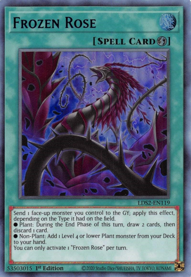 Image for Frozen Rose (Blue) (Legendary Duelists: Season 2) (LDS2-EN119) - YuGiOh