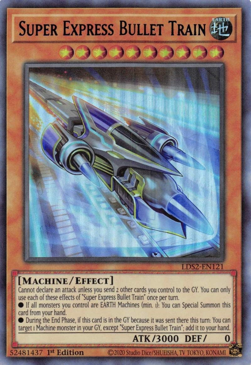 Image for Super Express Bullet Train (Blue) (Legendary Duelists: Season 2) (LDS2-EN121) - YuGiOh