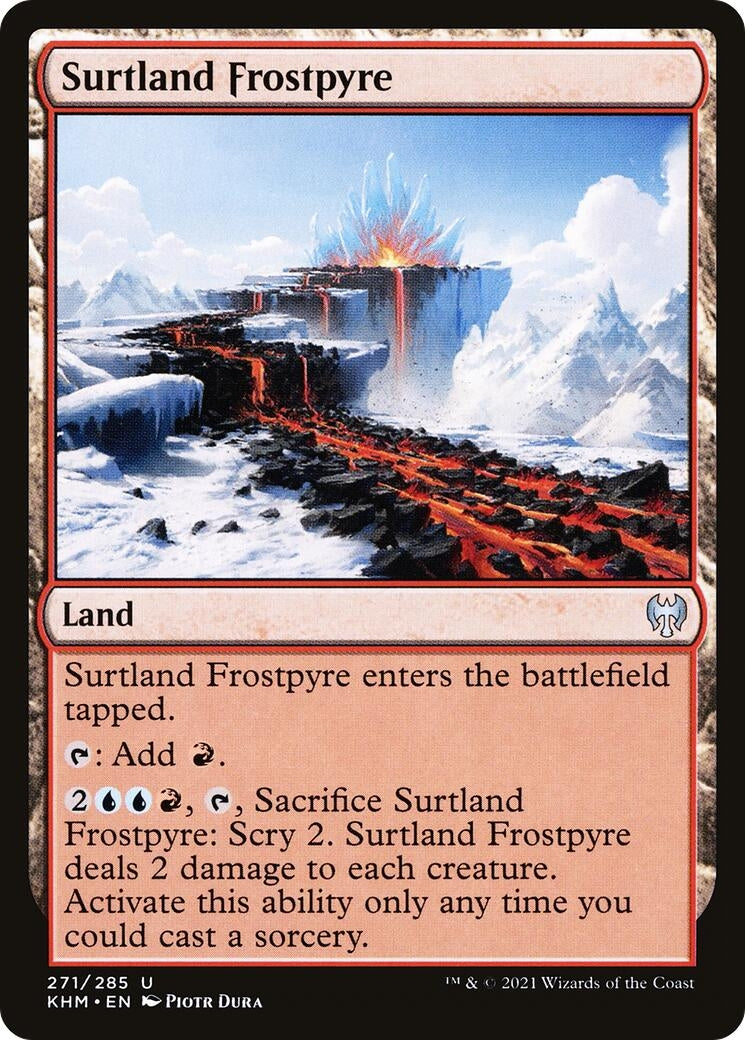 Image for Surtland Frostpyre (Kaldheim) (271) - Magic: The Gathering