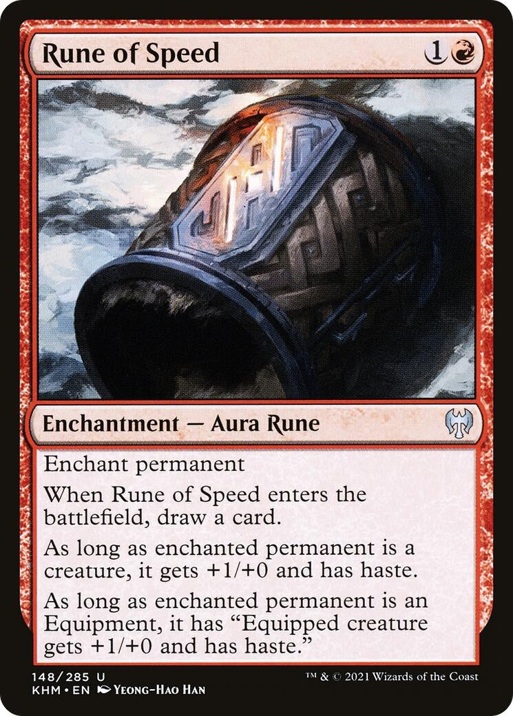 Image for Rune of Speed (Kaldheim) (148) - Magic: The Gathering