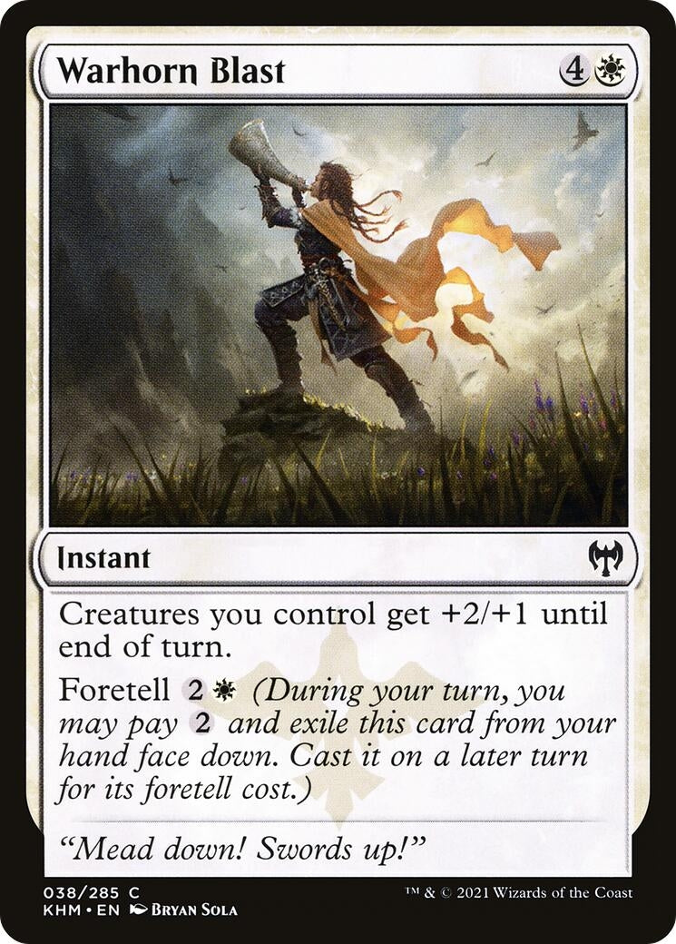 Image for Warhorn Blast (Kaldheim) (38) - Magic: The Gathering