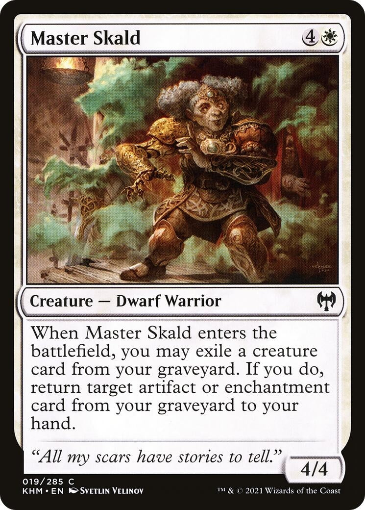 Image for Master Skald (Kaldheim) (19) - Magic: The Gathering