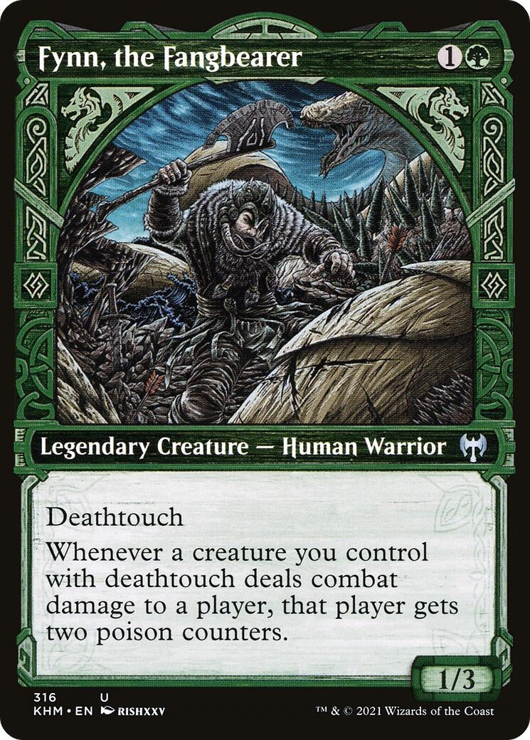 Image for Fynn, the Fangbearer (Showcase) (Kaldheim) (316) - Magic: The Gathering
