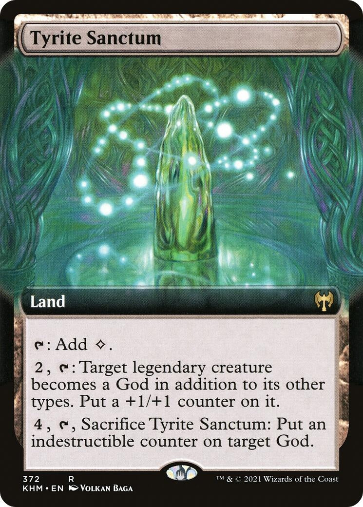 Image for Tyrite Sanctum (Extended Art) (Kaldheim) (372) - Magic: The Gathering
