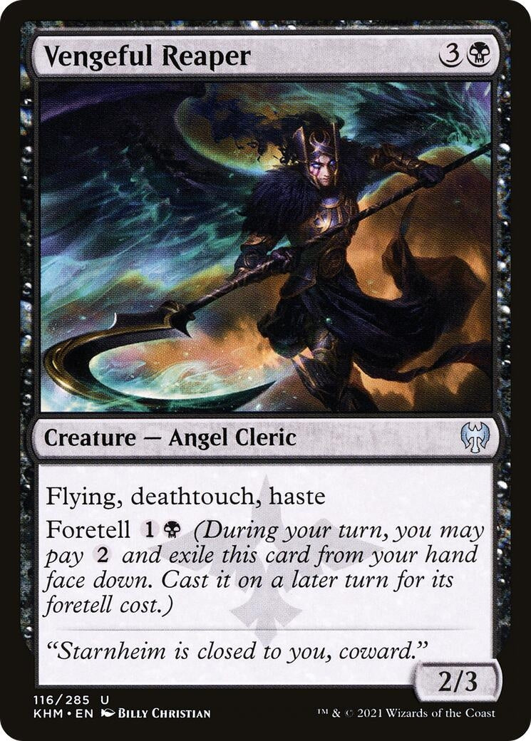 Image for Vengeful Reaper (Kaldheim) (116) - Magic: The Gathering