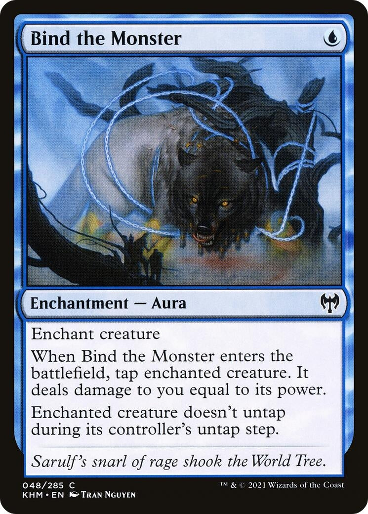 Image for Bind the Monster (Kaldheim) (48) - Magic: The Gathering