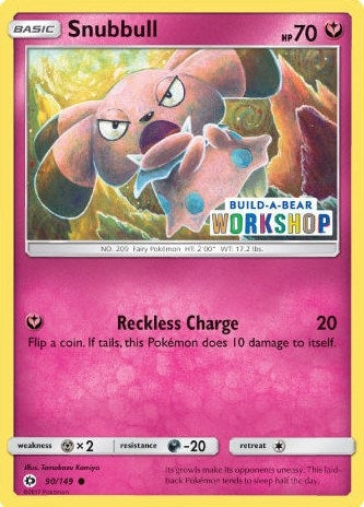Image for Snubbull - 90/149 (Build-A-Bear Workshop Exclusive) (Miscellaneous Cards & Products) (090/149) - Pokemon