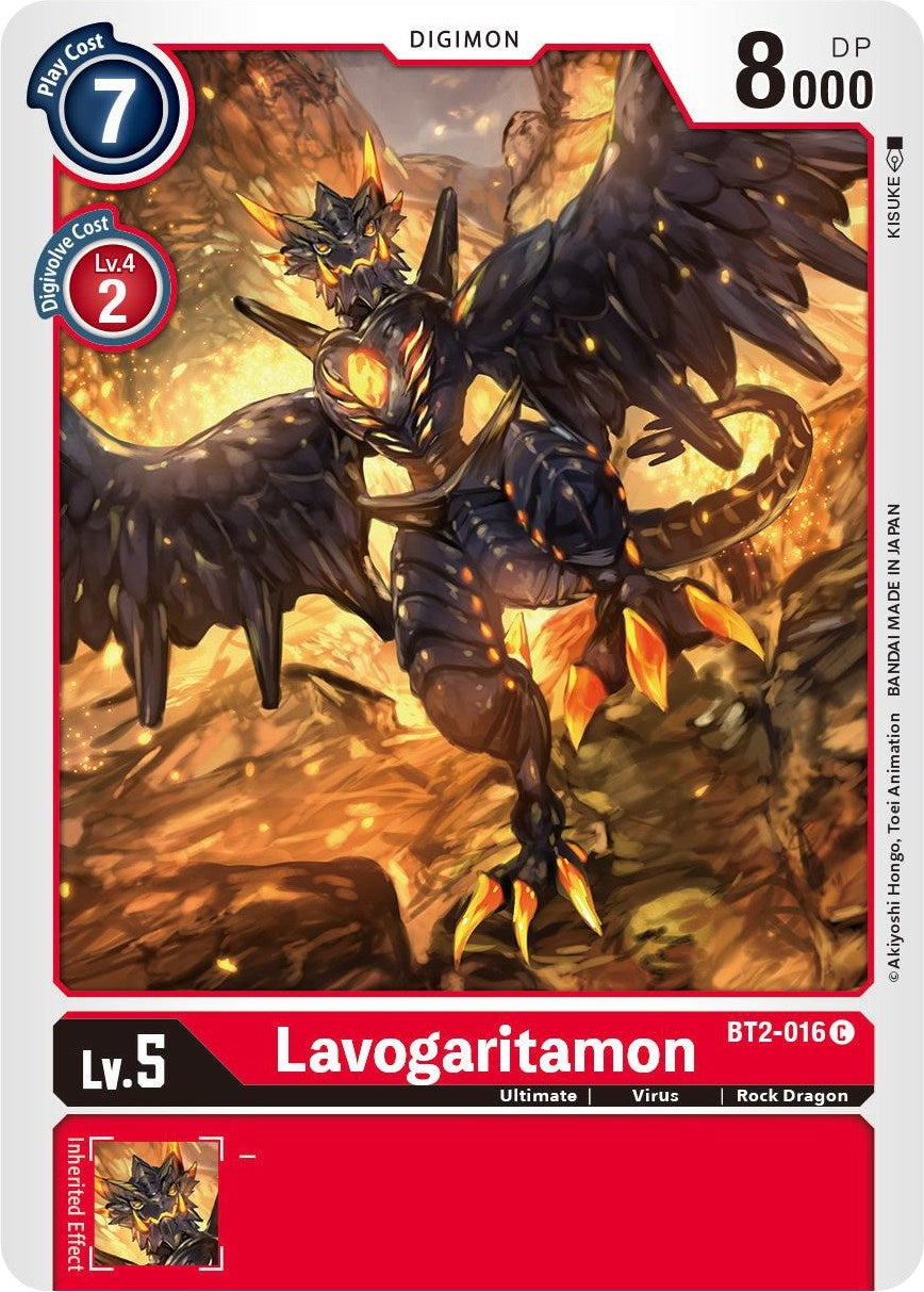 Image for Lavogaritamon (BT01-03B) (BT2-016 C) - Digimon Card Game