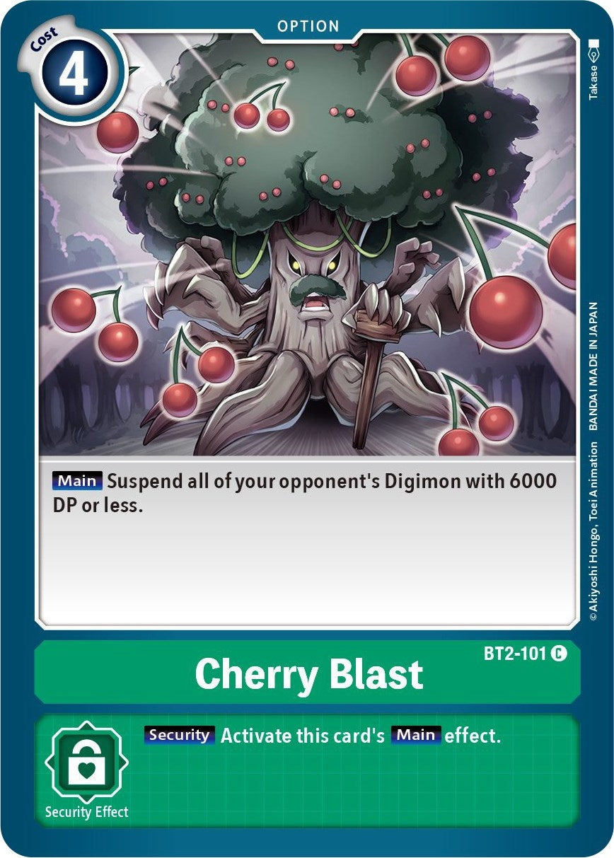 Image for Cherry Blast (BT01-03B) (BT2-101 C) - Digimon Card Game