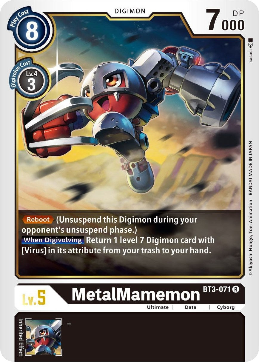 Image for MetalMamemon (BT01-03B) (BT3-071 R) - Digimon Card Game