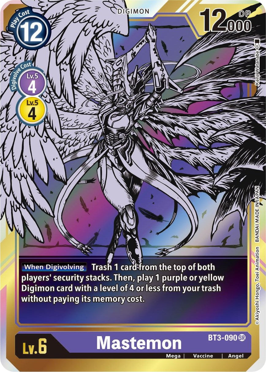 Image for Mastemon (Alternate Art) (BT01-03B) (BT3-090 SR) - Digimon Card Game