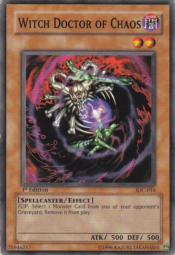 Image for Witch Doctor of Chaos (Invasion of Chaos) (IOC-016) - YuGiOh