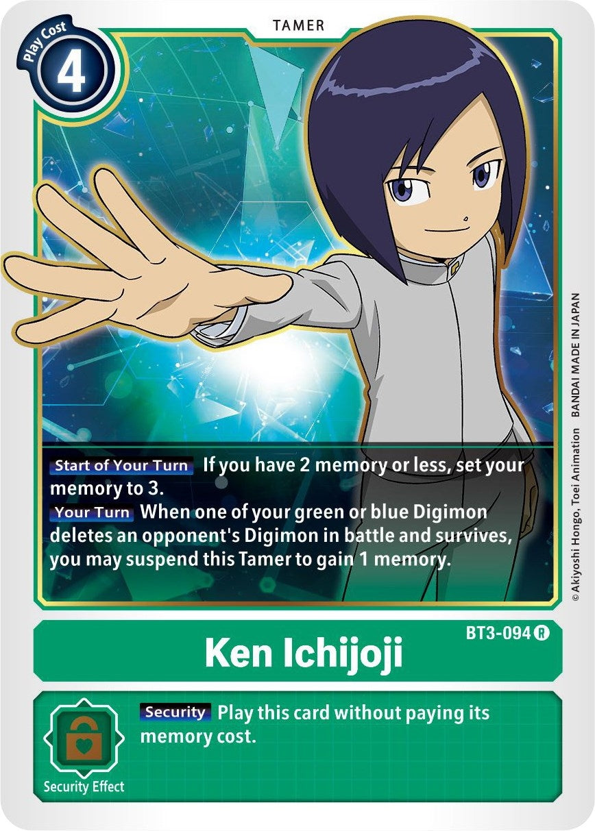 Image for Ken Ichijoji (BT01-03B) (BT3-094 R) - Digimon Card Game