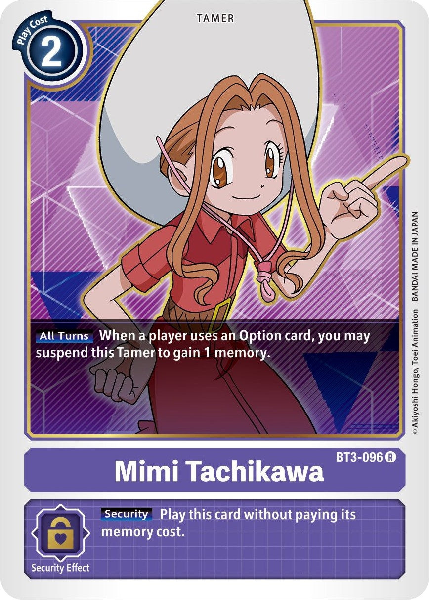 Image for Mimi Tachikawa - BT3-096 (BT01-03B) (BT3-096 R) - Digimon Card Game