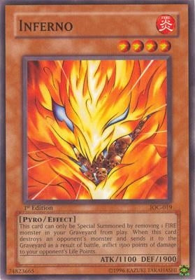 Image for Inferno (Invasion of Chaos) (IOC-019) - YuGiOh