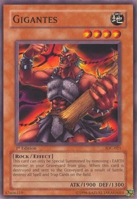 Image for Gigantes (Invasion of Chaos) (IOC-021) - YuGiOh