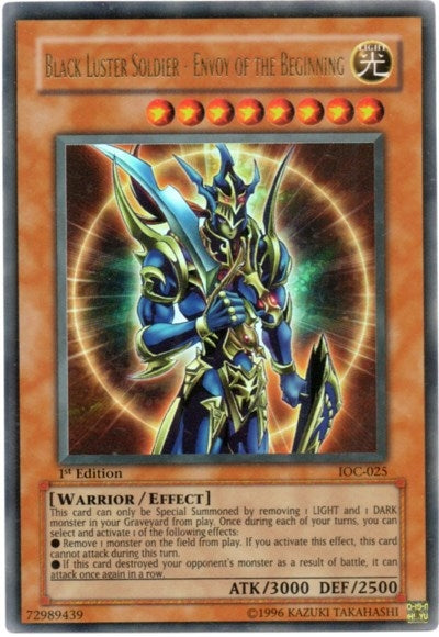 Image for Black Luster Soldier - Envoy of the Beginning (Invasion of Chaos) (IOC-025) - YuGiOh