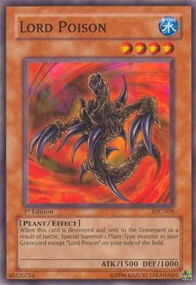Image for Lord Poison (Invasion of Chaos) (IOC-028) - YuGiOh